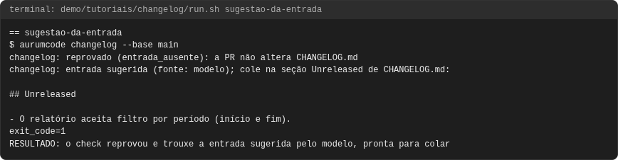Terminal do caso sugestao-da-entrada