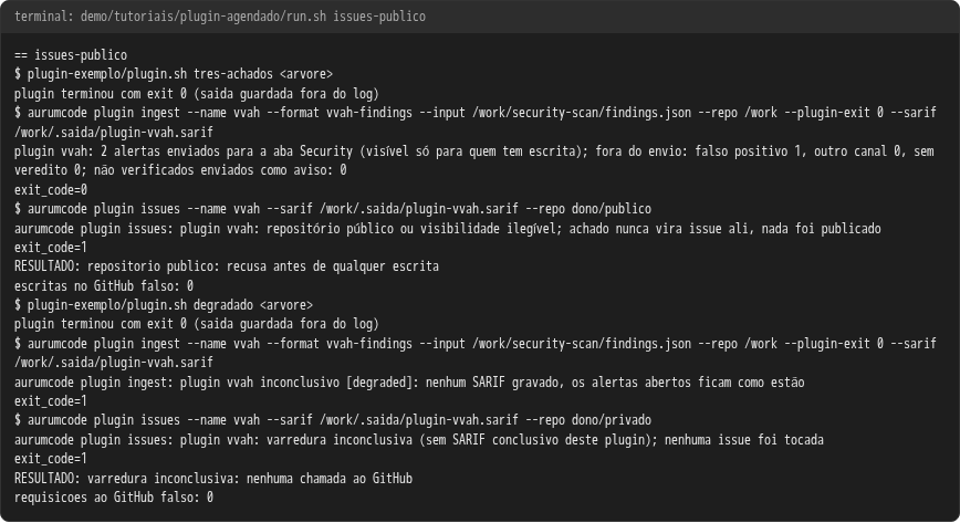Terminal do caso issues-publico