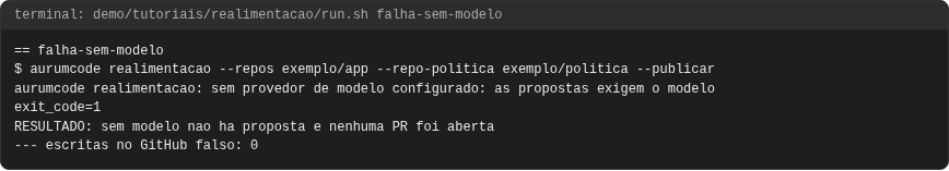 Terminal do caso falha-sem-modelo