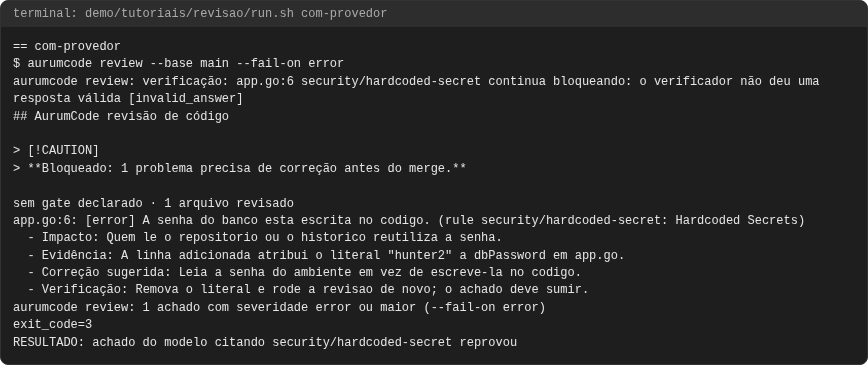 Terminal do caso com-provedor