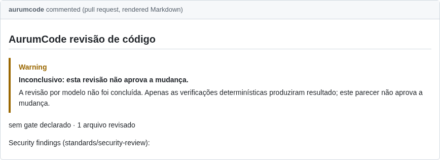 Comentário do PR do caso sem-provedor