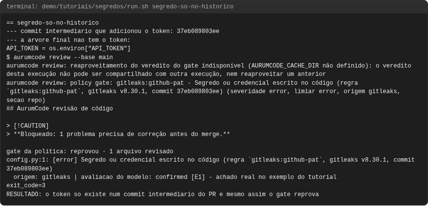 Terminal do caso segredo-so-no-historico