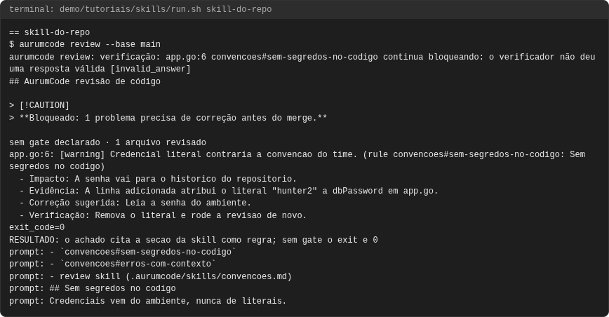 Terminal do caso skill-do-repo